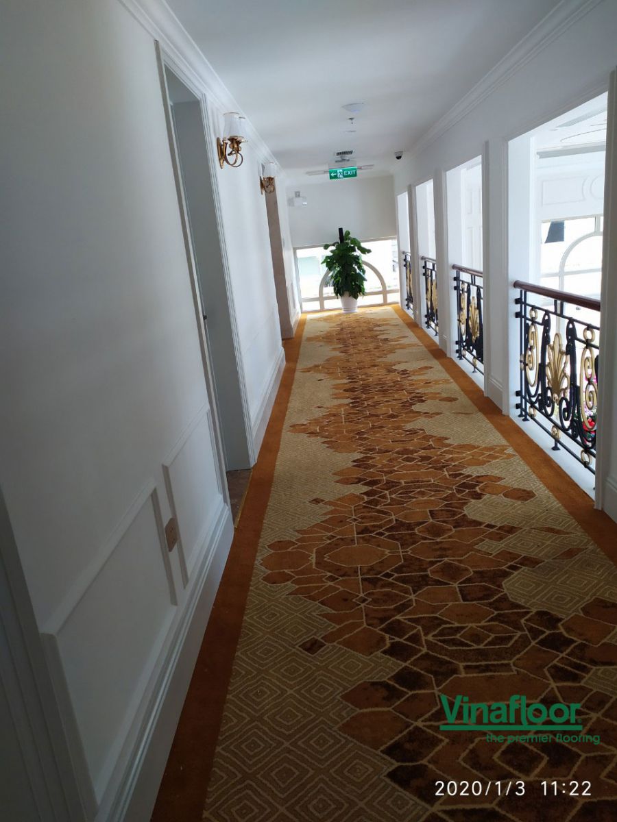 thảm trải sàn lối đi hành lang Merberle Beach Hotel